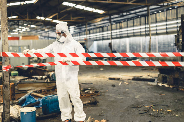 Professional Hoarding Cleanup technician working in Randolph, NH